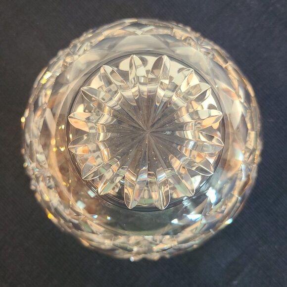 Sculptured Crystal Ltd Shannon Potpourri Hand Cut Crystal Bowl +30% Lead Crystal - Picture 13 of 15